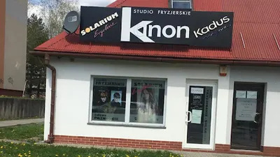 Kanon. Salon fryzjerski. Solarium
